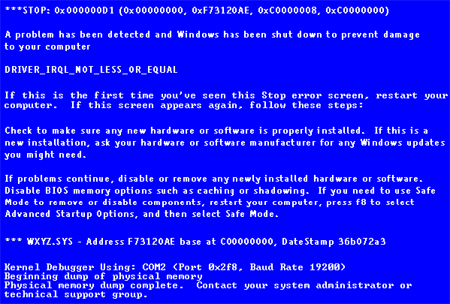 Blue Screen of The Death